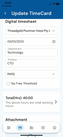 TPH Freelance Portal screenshot