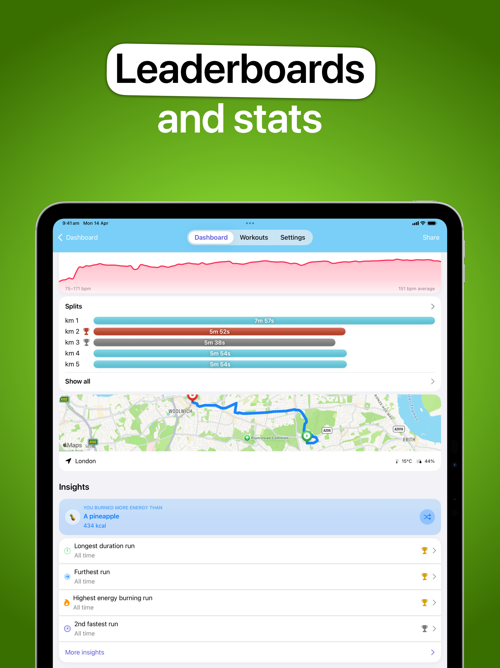Workout Stats: Personal Best screenshot 13