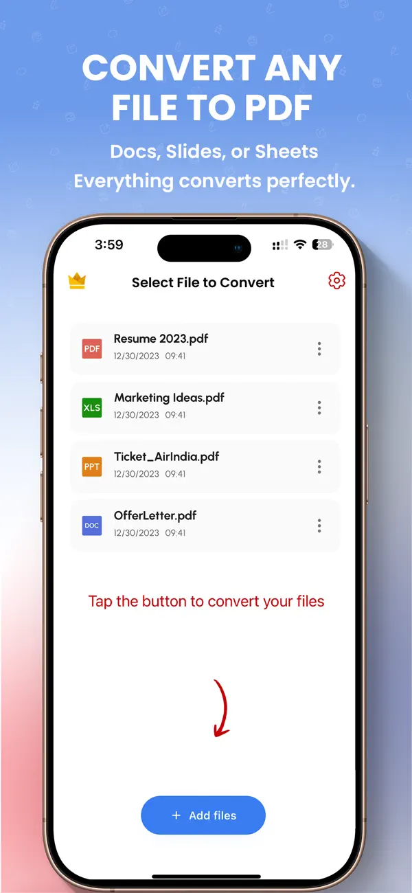 #4. PDF Converter: Photo to PDFs (iOS) By: Rhophi Analytics LLP