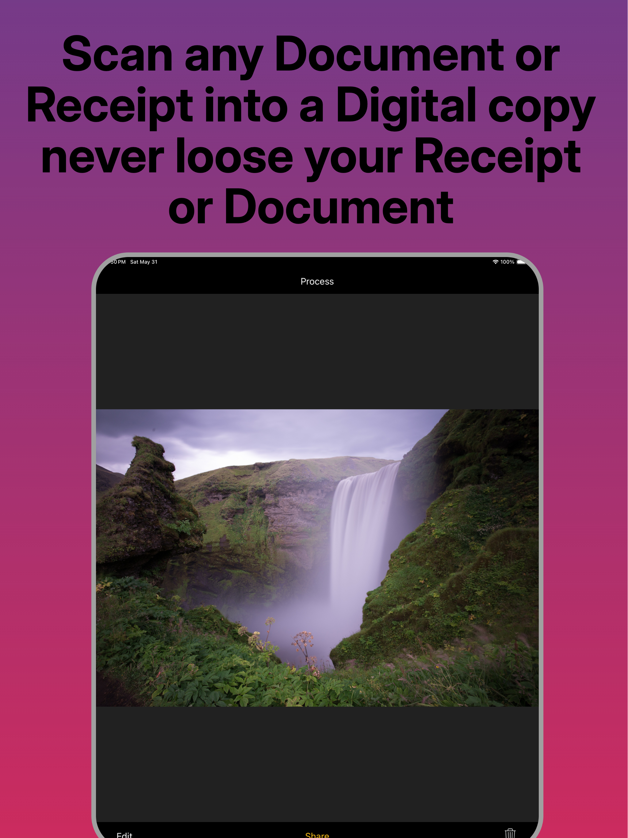 Portable OCR Scanner-PDF Scan