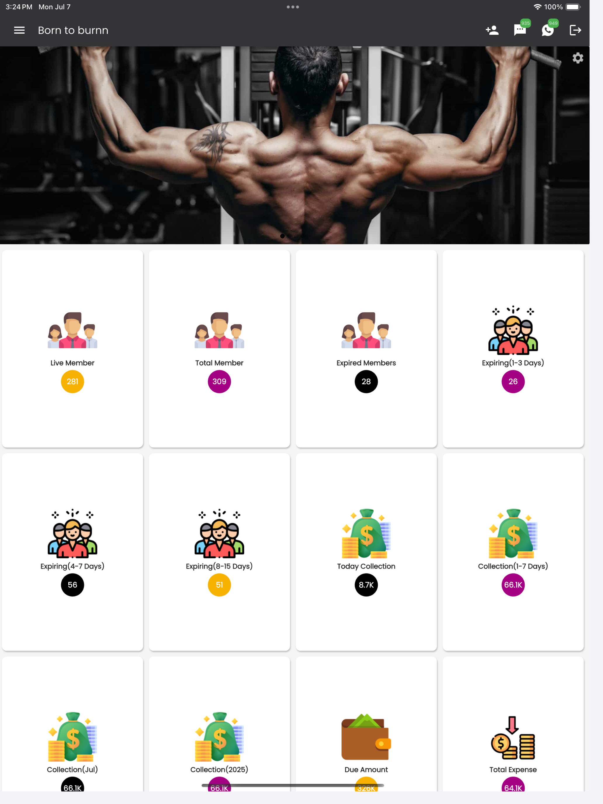 Born to Burnn Fitness screenshot 8