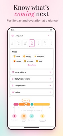 Period Tracker: Cycle Diary Screenshot 5 of 9