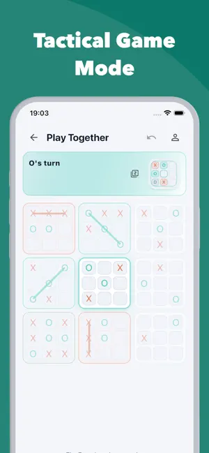Tactixo - Ultimate Tic Tac Toe screenshot 1
