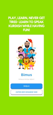 Bimus - Learn Kurdish ! Screenshot 2 of 9