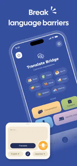 Screenshot von Translate Bridge auf dem iPhone 1
