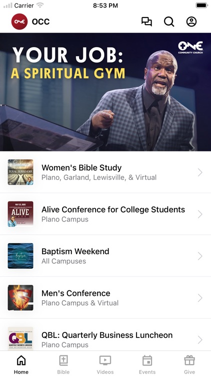 One Community Church Texas