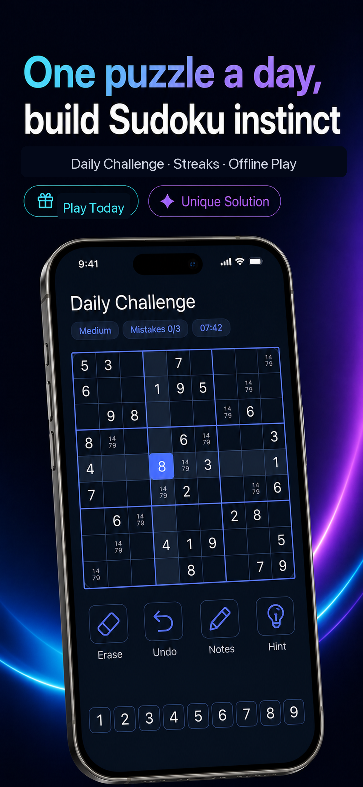 Sudoku Daily: Classic Puzzle screenshot 8