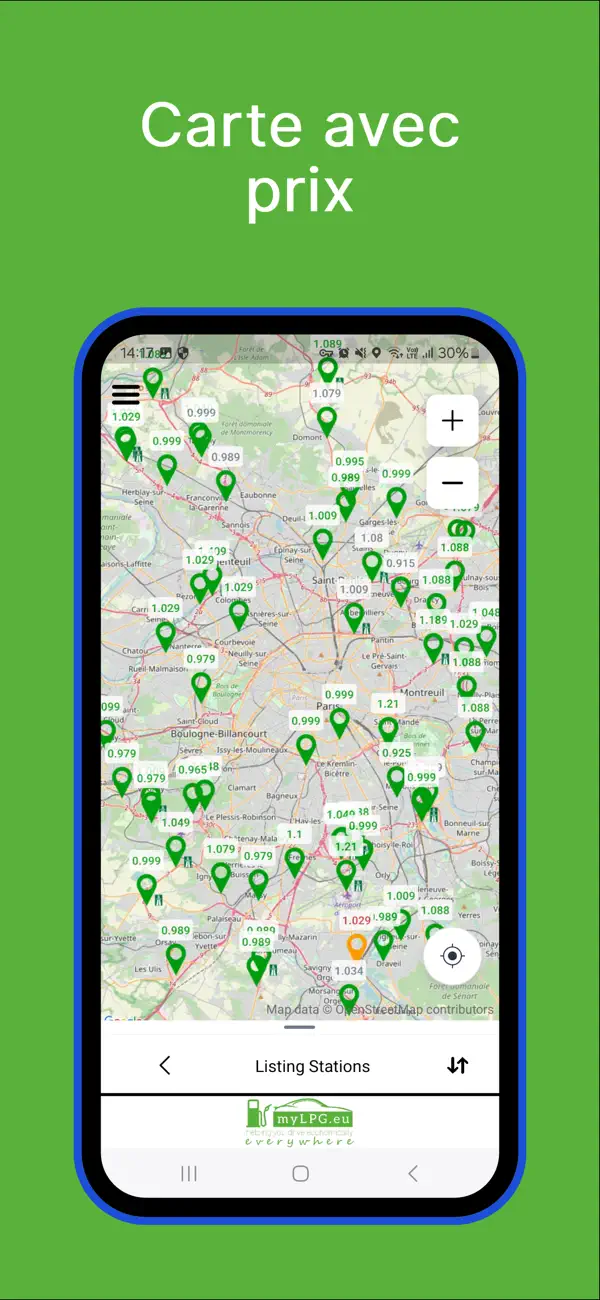 Screenshot #2 pour myLPG.eu