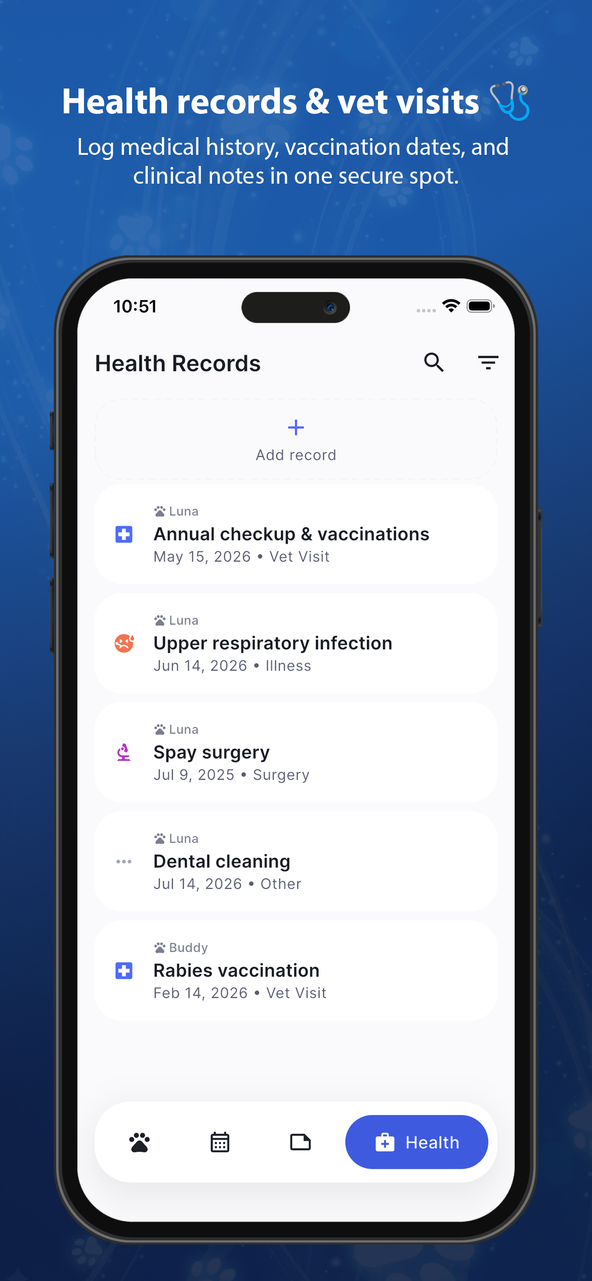 Pet Care: Reminders & Tracker screenshot 4