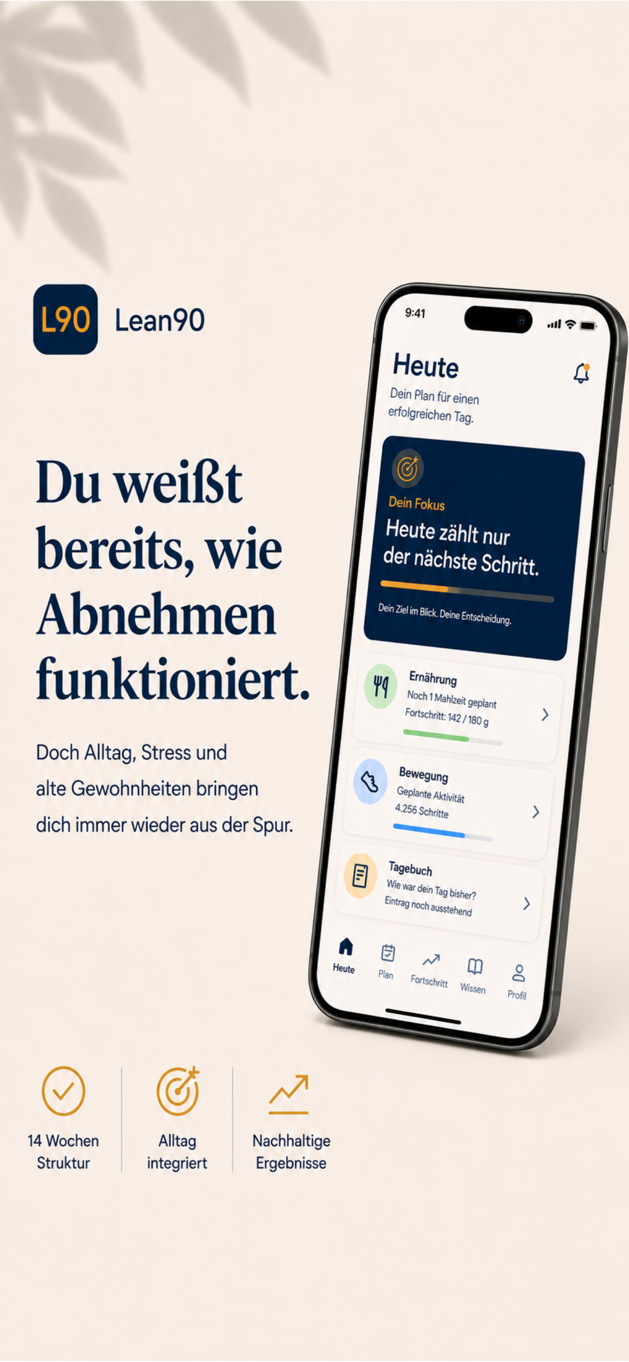 Lean90: Nachhaltig abnehmen screenshot 2