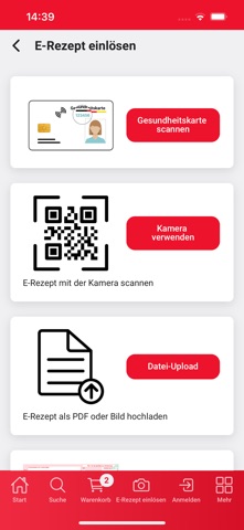Online-Shop der Königsapotheke screenshot