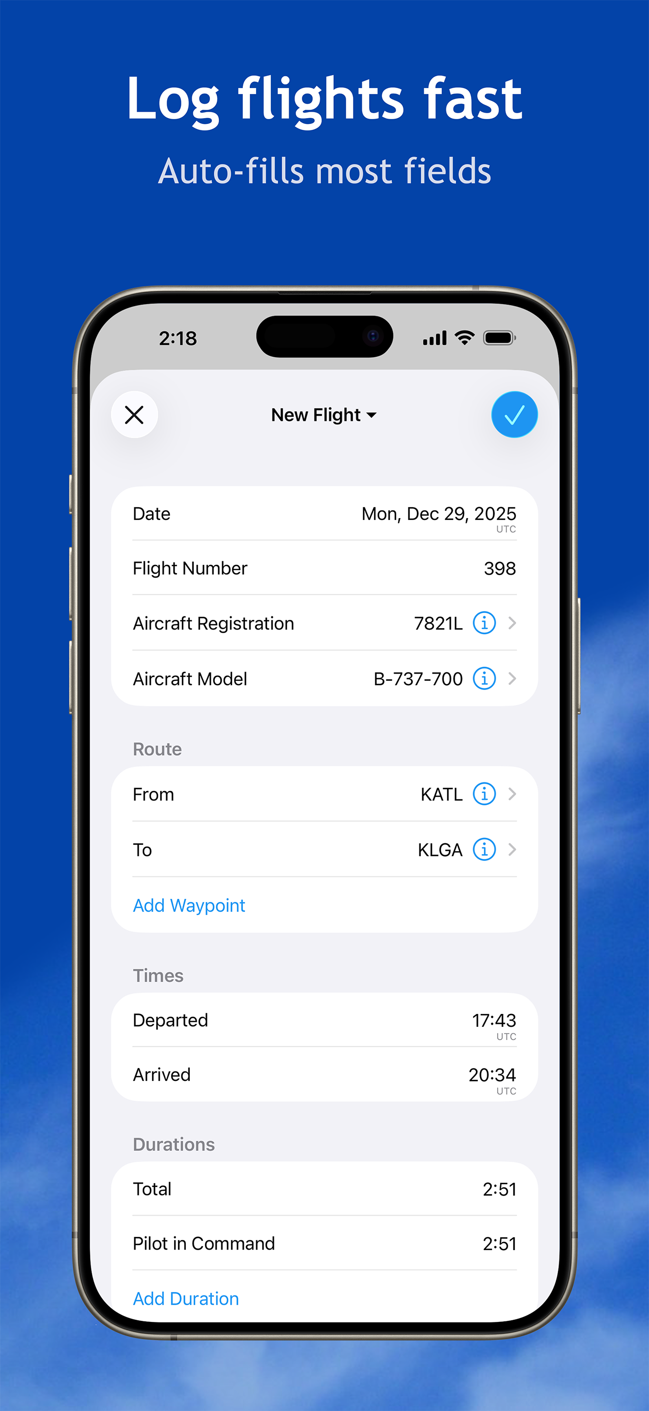 Smart Logbook
