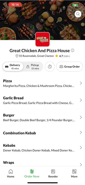 Great Chicken And Pizza House screenshot 2