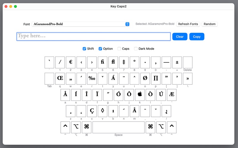 Key Caps2 app screenshot 2