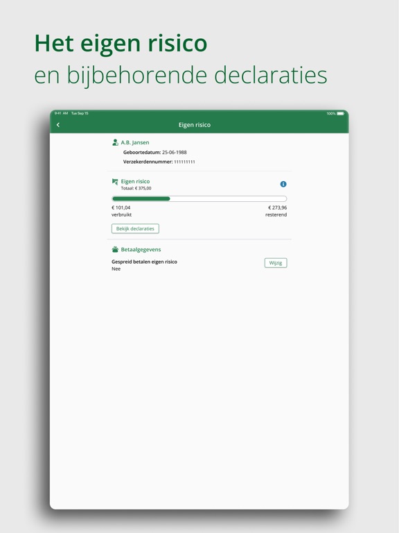 MijnDSW iPad app afbeelding 7