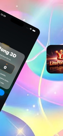 LitePong 3D iPhone screenshot 2