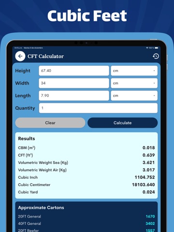 App screenshot