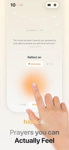 Hold: Pray & Reflect iPhone screenshot