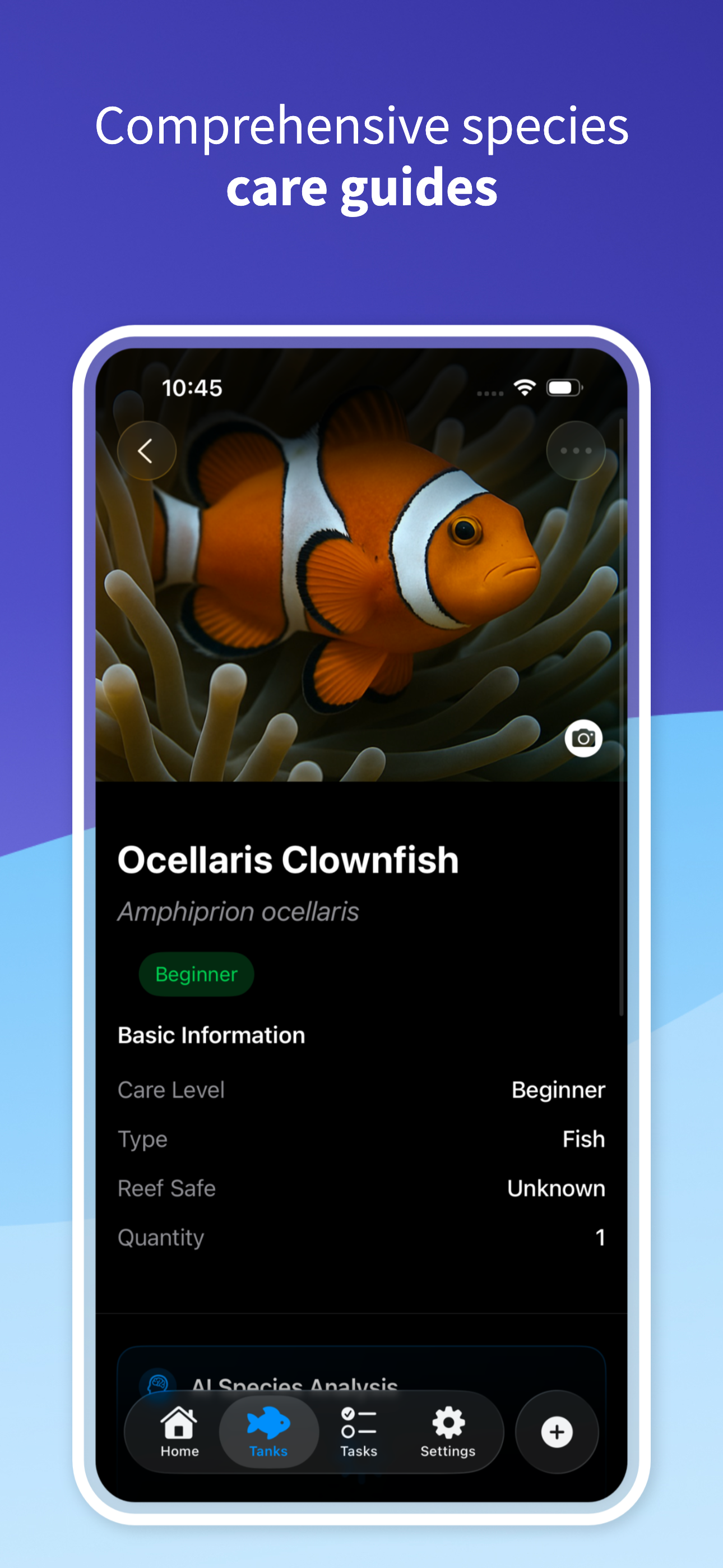 TankSync - Aquarium Manager