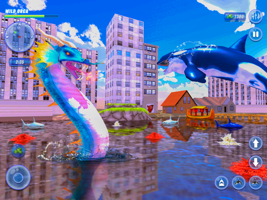 Orca Killer Whale Simulator iPad screenshot