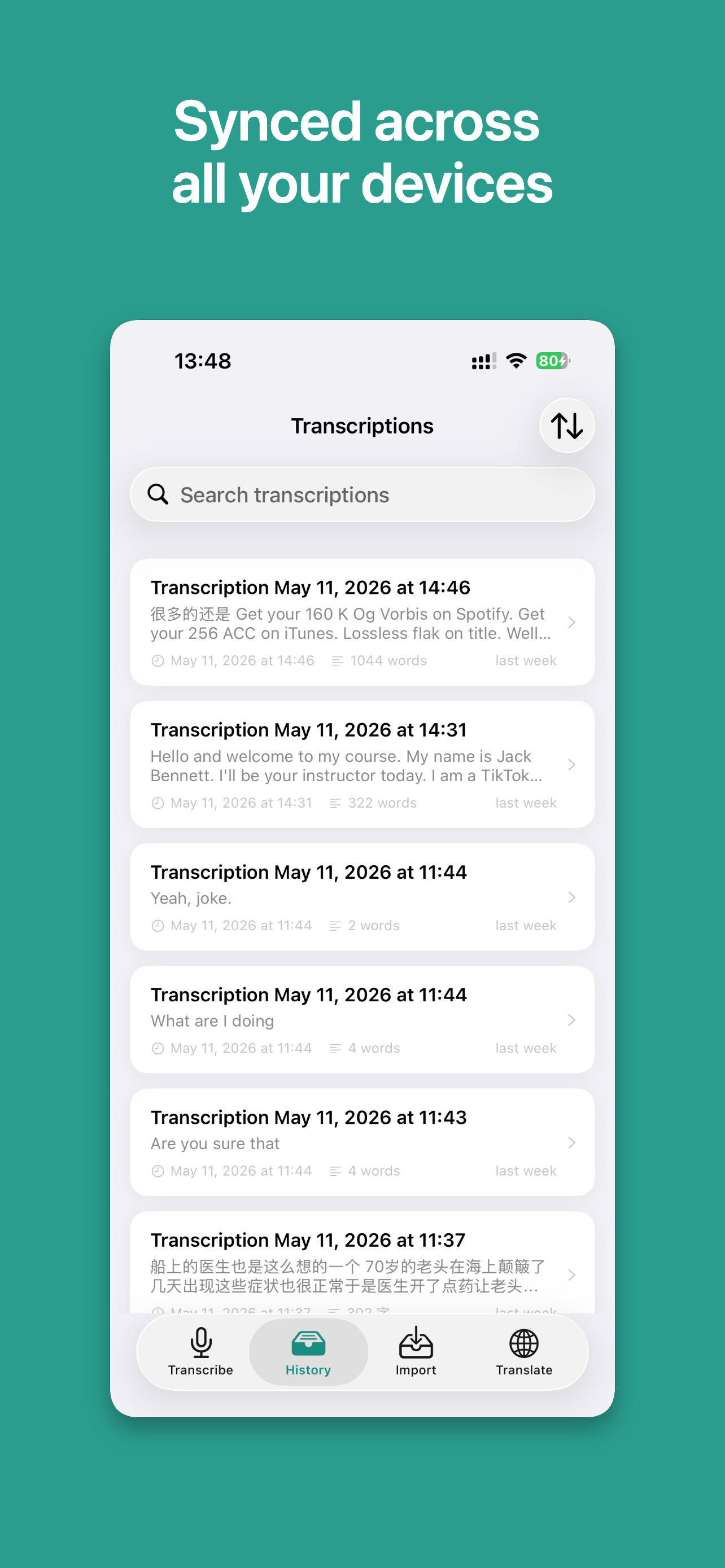 Voice to Text AI Transcriber screenshot 4
