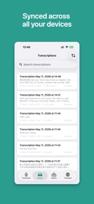 Voice to Text AI Transcriber screenshot