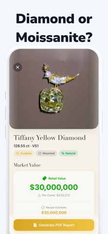 Diamond identifier - AI Scan Screenshot 2 of 6