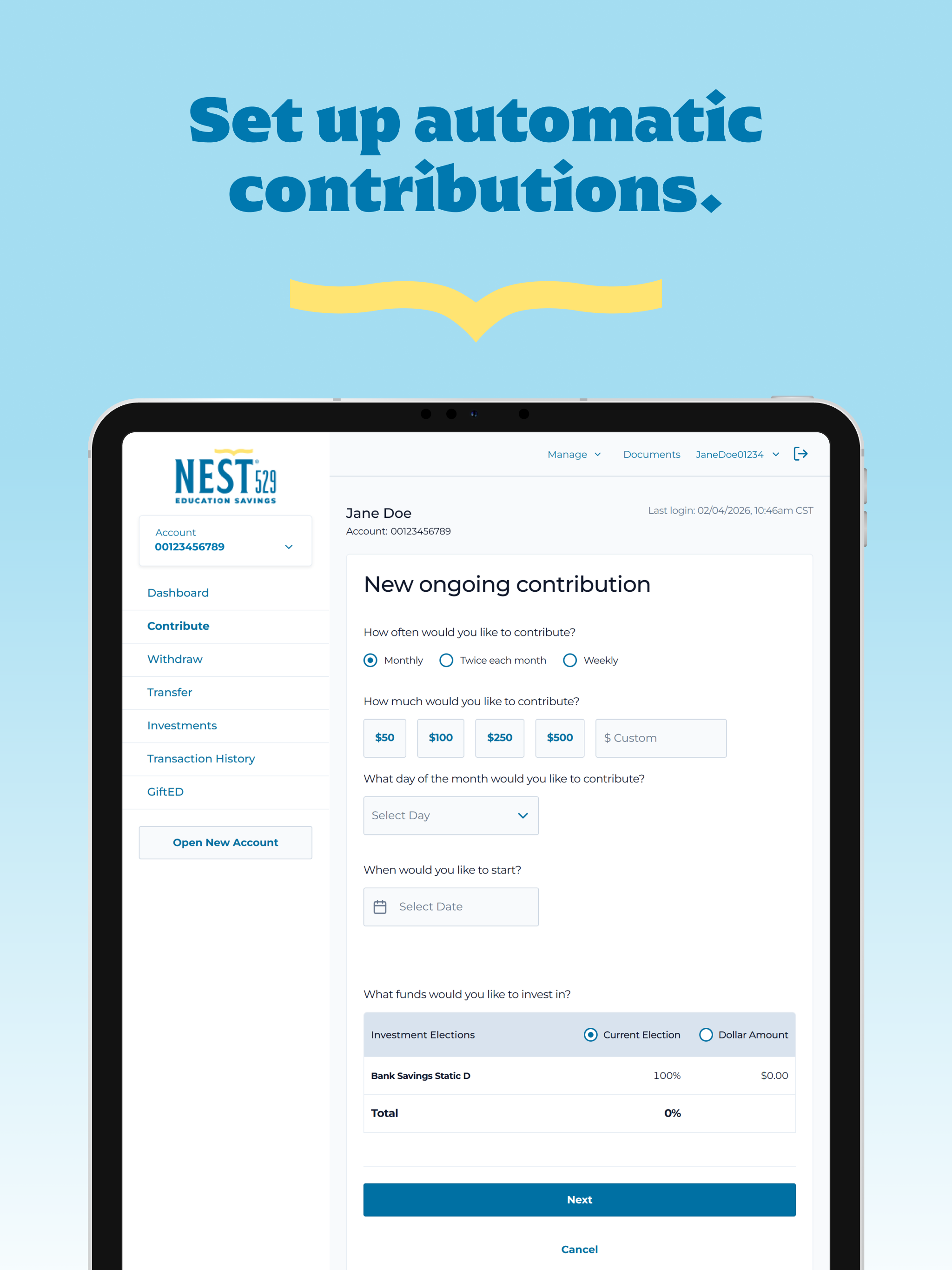 NEST 529 Direct