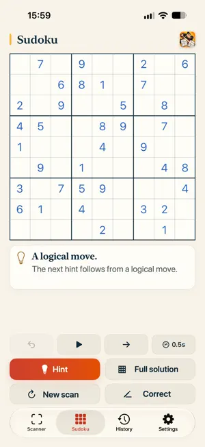 SudoFlash: AI Sudoku Scanner screenshot 2