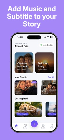 Love Story AI: Photo to Story screenshot
