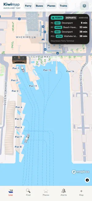 Kiwimap: Auckland Bus Tracker screenshot 3