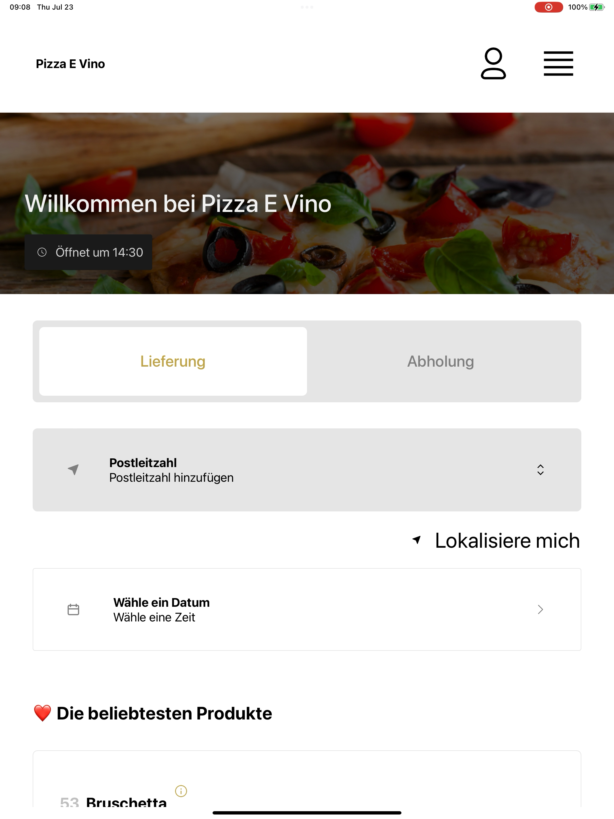Pizza E Vino Hamburg screenshot 11