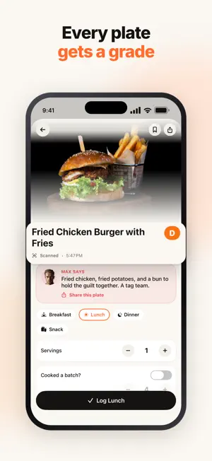 CalGrade: AI Calorie Counter screenshot 4