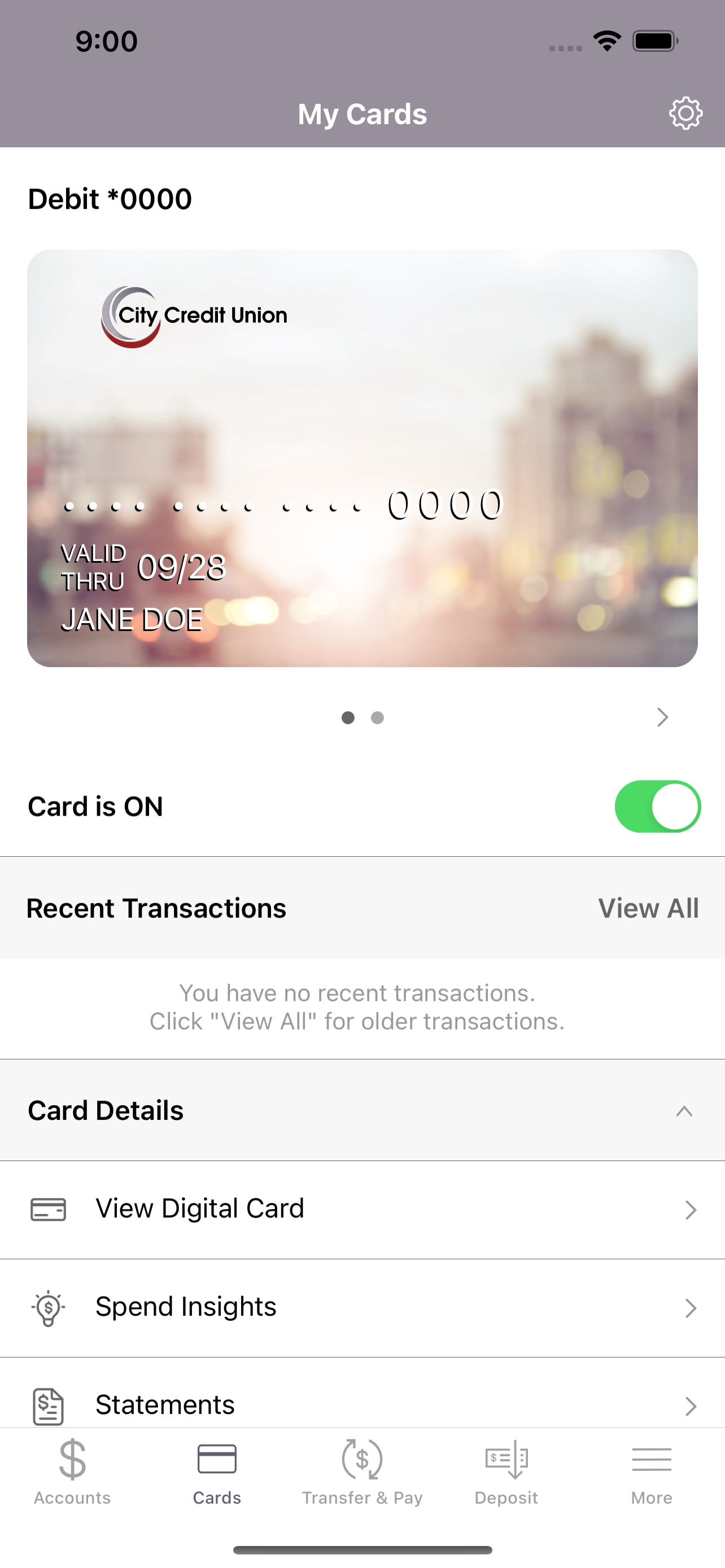 City Credit Union Mobile