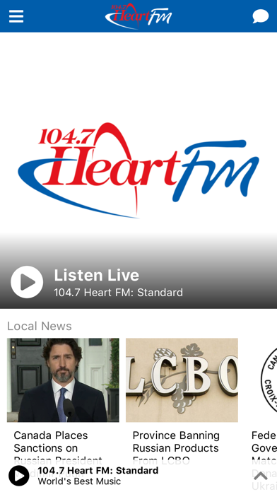 Heart FM Woodstock Screenshot