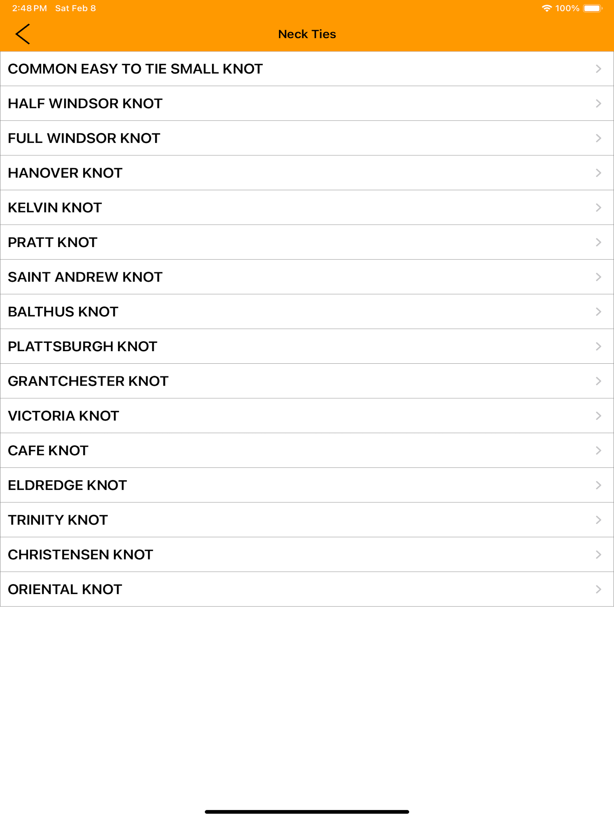 HowDoYouTieANecktie screenshot 10