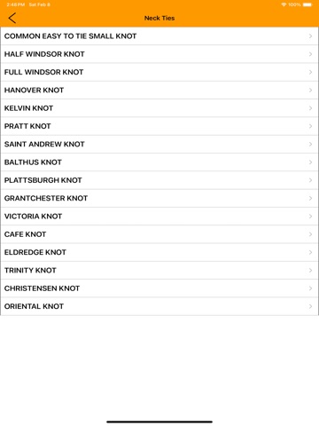 HowDoYouTieANecktie iPad screenshot
