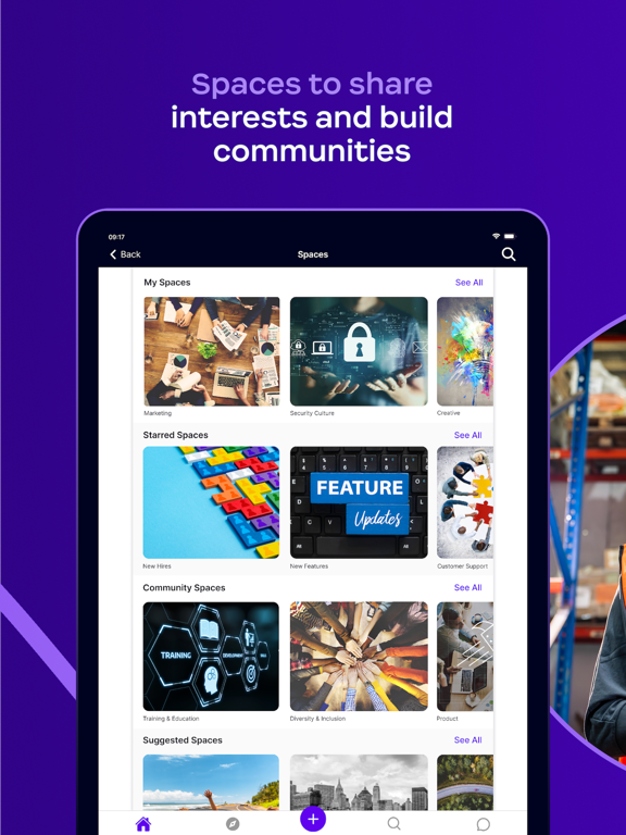 Workvivo iPad screenshot 4 - Business app