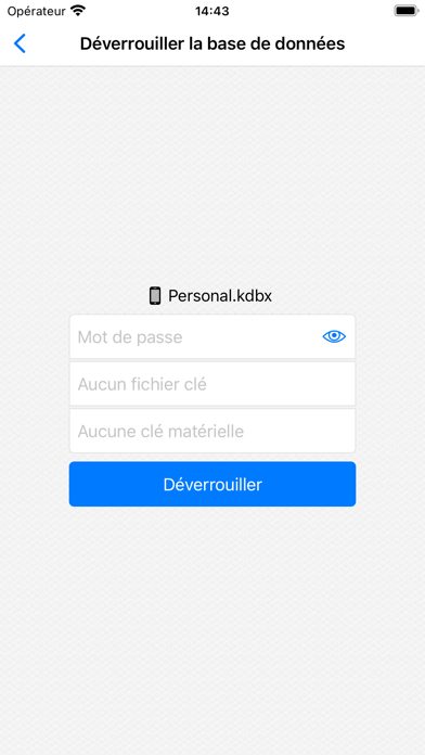 Screenshot #2 pour KeePassium Pro (KeePass)