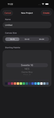 Mosaic Pixel Studio iPhone screenshot