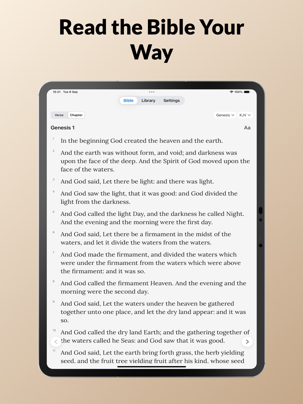 Screenshot 5 of Holy Bible: KJV Readings