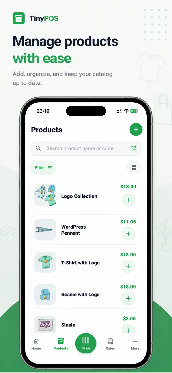 Screenshot #2 pour TinyPOS: Mobile POS