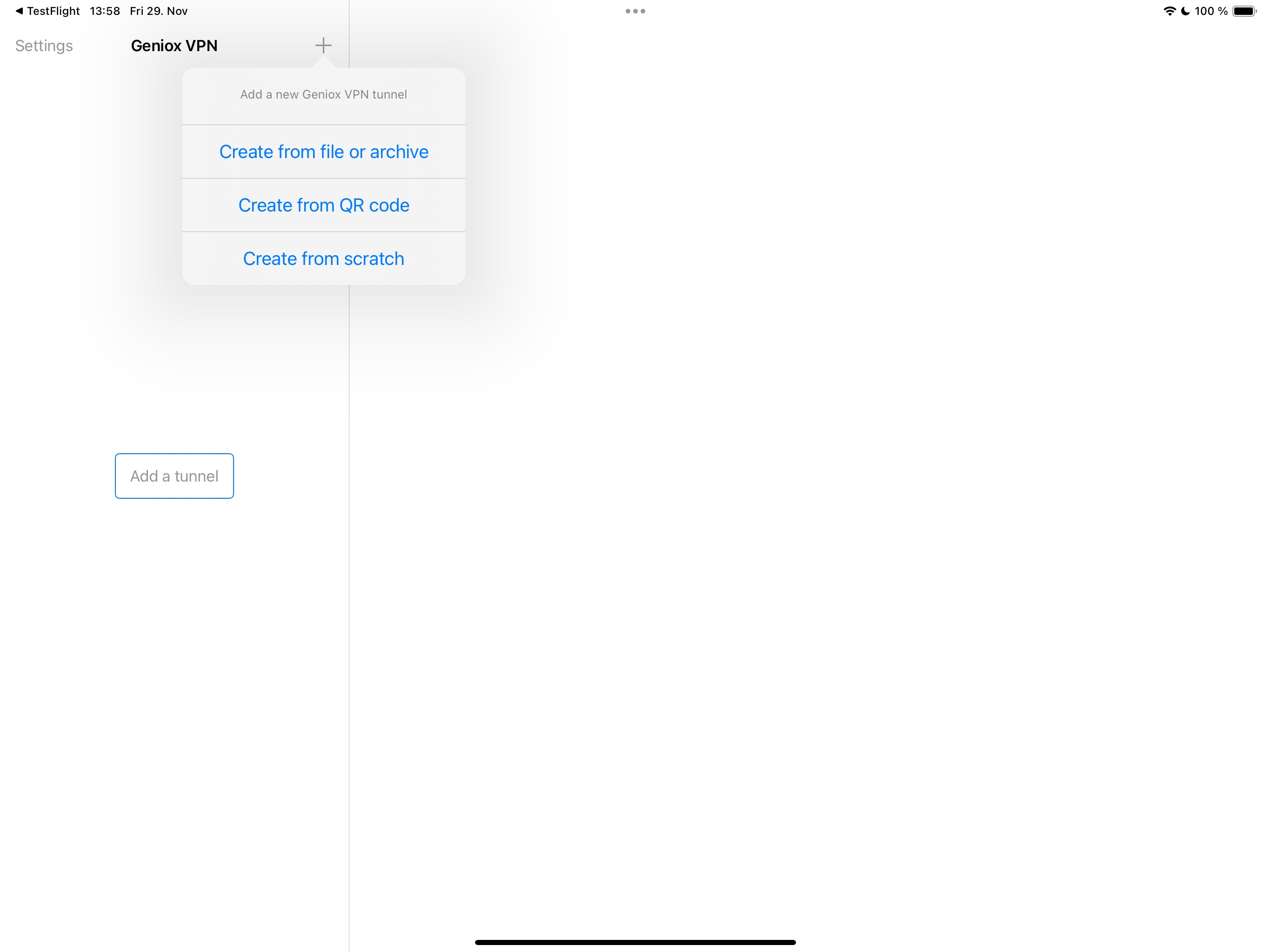 Geniox VPN