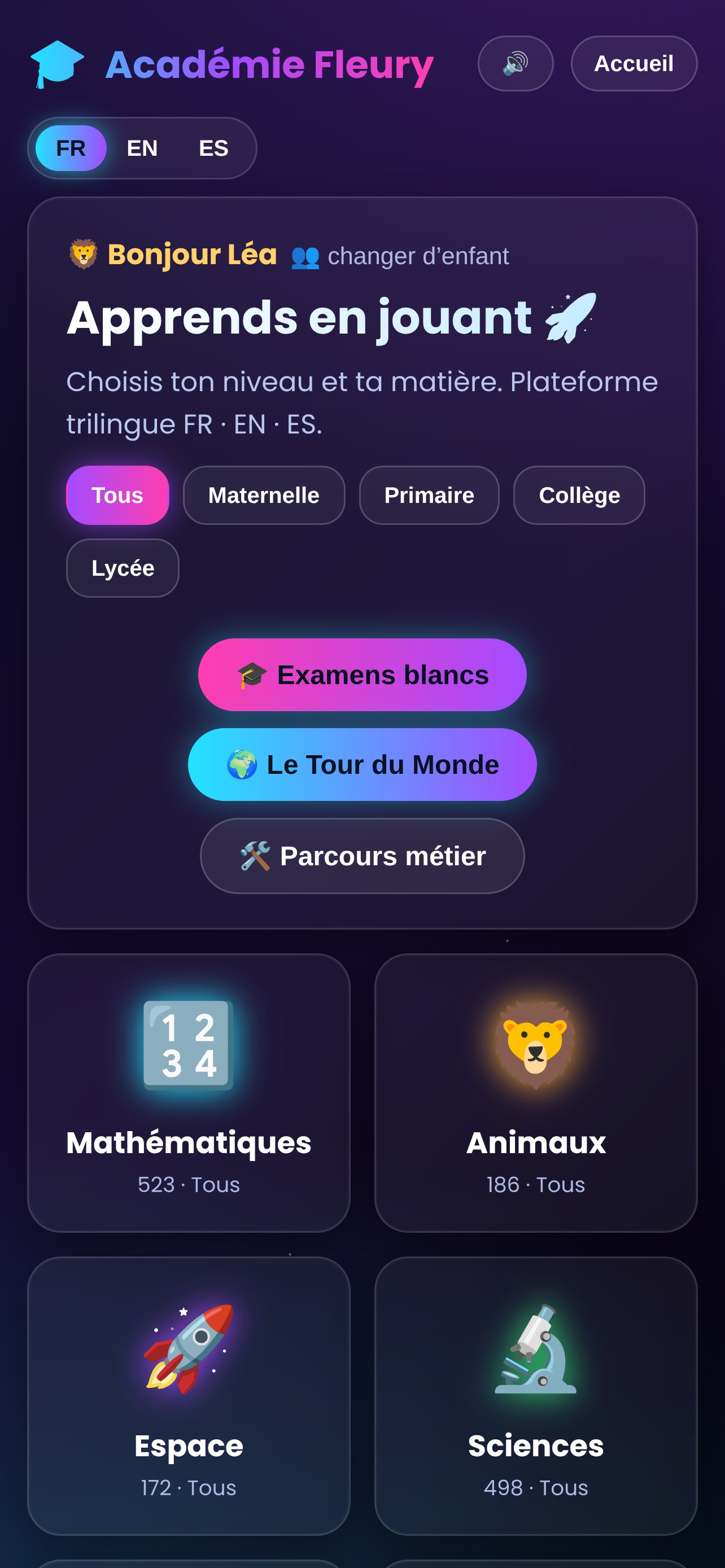 Screenshot 2 of Académie Fleury