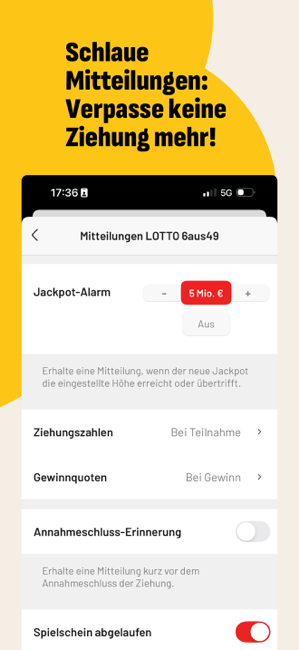 LOTTO & Eurojackpot spielen Screenshot