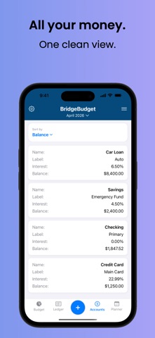 BridgeBudget: Smart Budgeting Screenshot 4 of 5