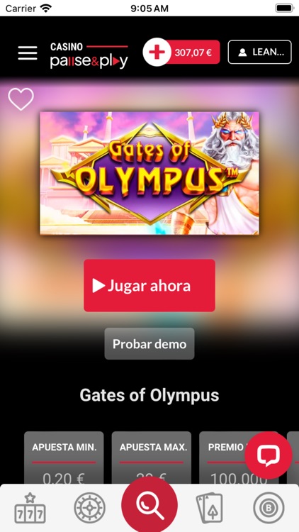 Casino Pause and Play