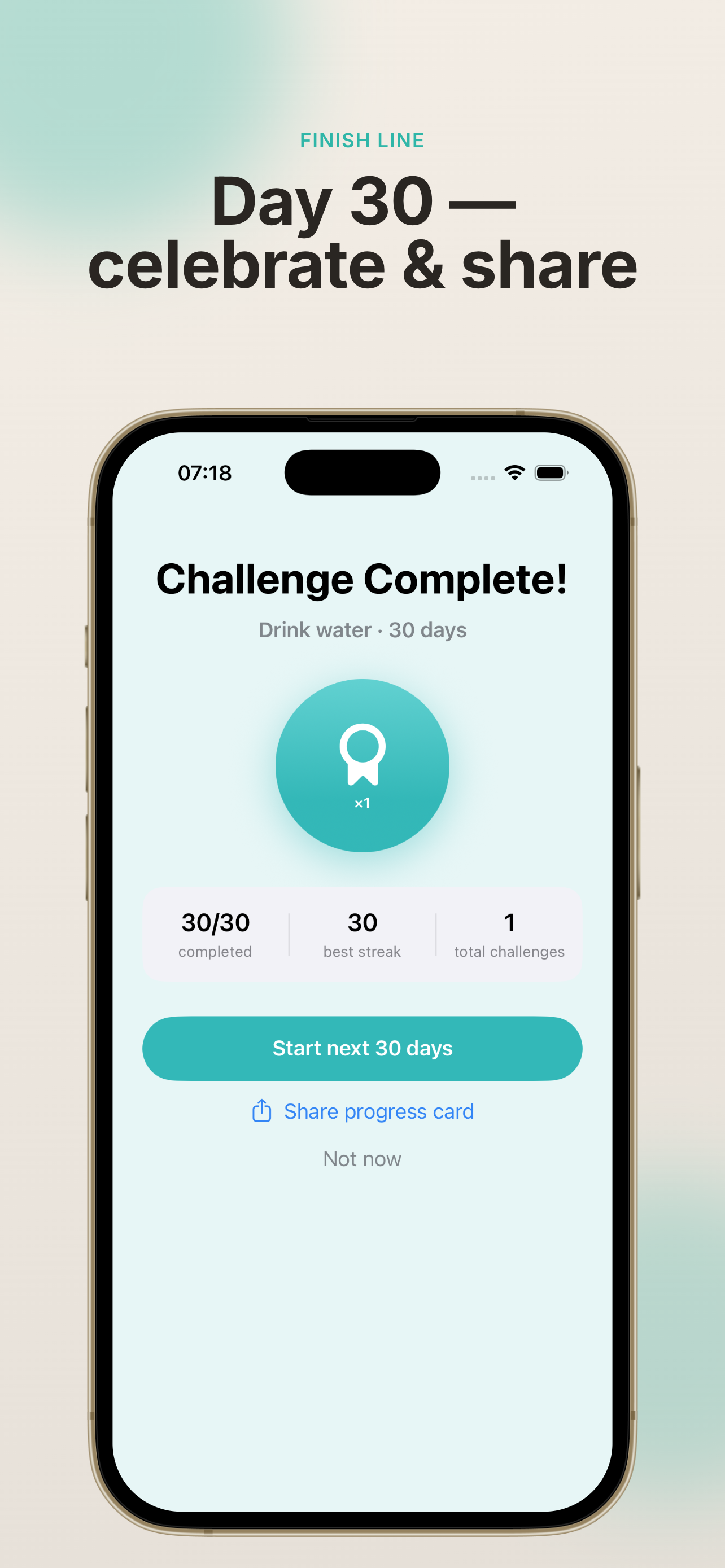 Habit Tracker: 30Day Challenge screenshot 6