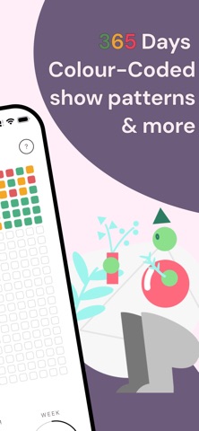 Hue of Year - Mood Tracker iPhone screenshot