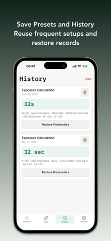RT Calculator: Gamma NDT Screenshot 7 of 8